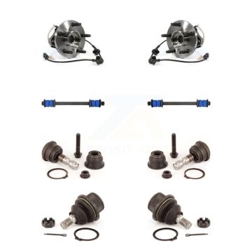 Front Hub Bearing Upper Lower Ball Joint & Sway Bar Link Kit For Ford Ranger Mazda B4000 K7T-110628