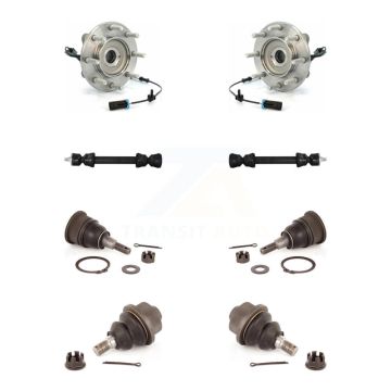 Front Bearing Upper Lower Ball Joint Link Kit For GMC Sierra 3500 HD Chevrolet Silverado K7T-110652