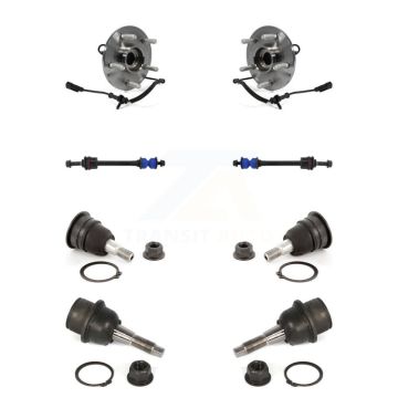 Front Bearing Assembly Upper Lower Ball Joint Sway Bar Link Kit For Ram 1500 Classic 4WD K7T-110667