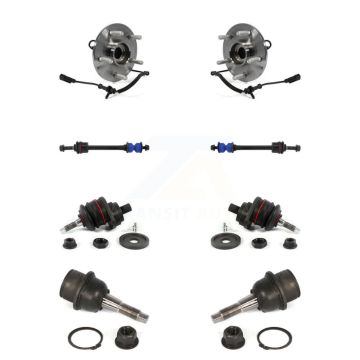 Front Bearing Assembly Upper Lower Ball Joint Sway Bar Link Kit For Ram 1500 Classic 4WD K7T-110669