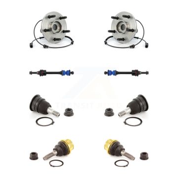 Front Bearing Upper Lower Ball Joint Sway Bar Stabilizer Link Kit For Dodge Ram 1500 RWD K7T-110678
