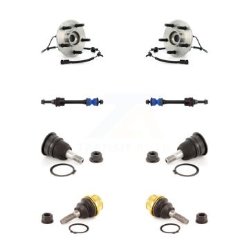 Front Hub Bearing Upper Lower Ball Joint Sway Bar Stabilizer Link Kit For Dodge Ram 1500 K7T-110679