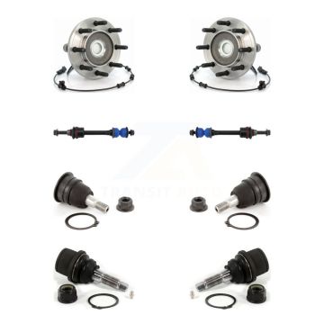 Front Bearing Upper Lower Ball Joint Sway Bar Stabilizer Link Kit For Dodge Ram 2500 3500 K7T-110686