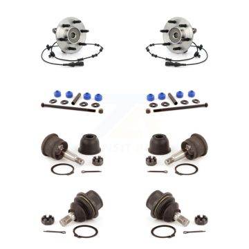 Front Hub Bearing Upper Lower Ball Joint & Link Kit For Ford Expedition Lincoln Navigator K7T-110699