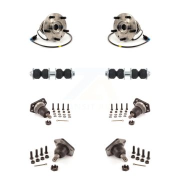 Front Bearing Upper Lower Ball Joint & Link Kit For Chevrolet GMC Blazer S10 Jimmy Sonoma K7T-110704