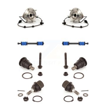 Front Bearing Upper Lower Ball Joint & Link Kit For Chevrolet Trailblazer GMC Envoy Saab K7T-110720