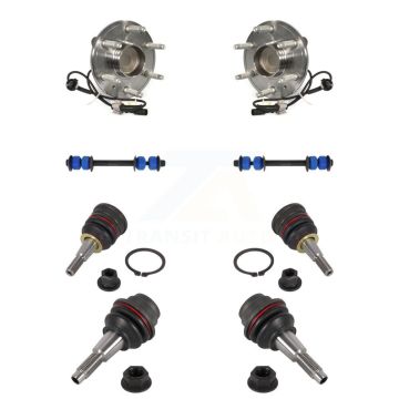 Front Bearing Upper Lower Ball Joint Link Kit For Chevrolet GMC Sierra 1500 Silverado XL K7T-110729