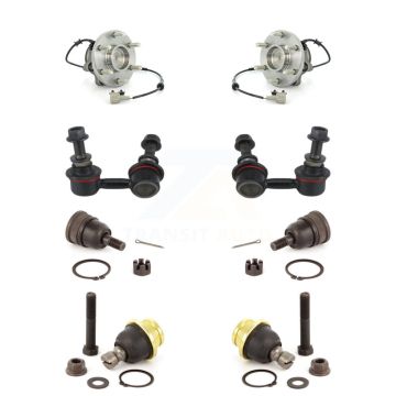 Front Bearing Upper Lower Ball Joint Link Kit (8Pc) For Nissan Frontier Pathfinder Xterra K7T-110754