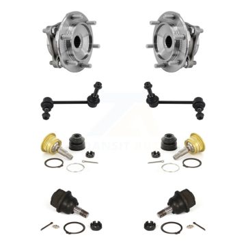 Front Bearing Upper Lower Ball Joint & Link Kit (8Pc) For Toyota 4Runner FJ Cruiser Lexus K7T-110756