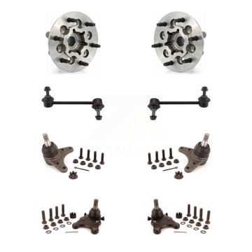 Front Bearing Upper Lower Ball Joint & Sway Bar Stabilizer Link Kit (8Pc) For GMC Canyon K7T-110760