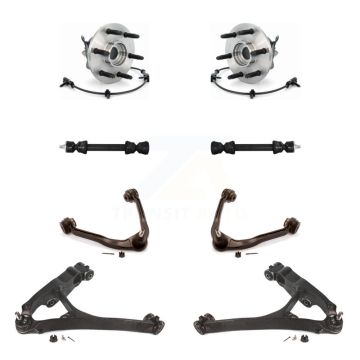 Front Bearing Lower Upper Control Arm Link Kit (8Pc) For Chevrolet GMC Silverado 1500 XL K7T-110823