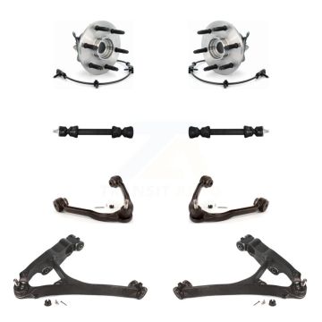 Front Bearing Lower Upper Control Arm Link Kit (8Pc) For Chevrolet GMC Silverado 1500 XL K7T-110824