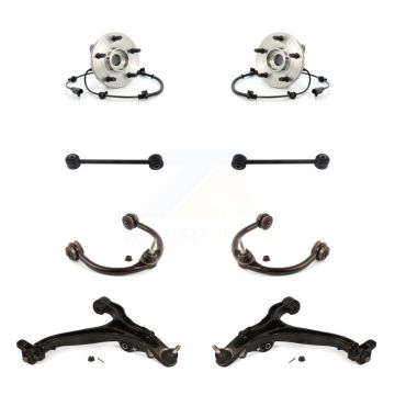 Front Bearing Lower Upper Control Arm & Link Kit (8Pc) For Jeep Grand Cherokee Commander K7T-110833