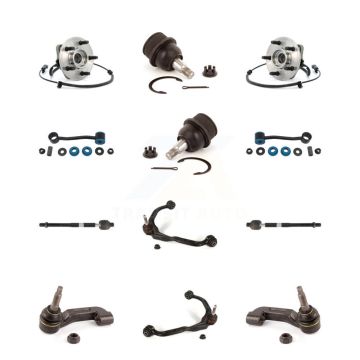 Front Upper Arm Lower Ball Joint Outer Inner Tie Rod Link Kit (12Pc) For 2007 Dodge Nitro K7T-110843