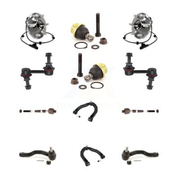Front Upper Arm Lower Ball Joint Outer Inner Tie Rod & Link Kit (12Pc) For INFINITI QX80 K7T-110847