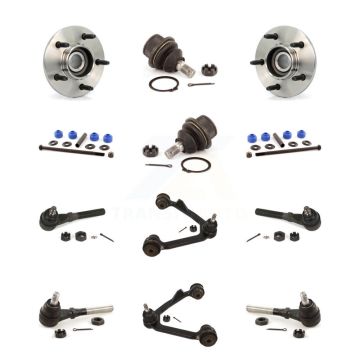 Front Hub Upper Arm Lower Ball Joint Outer Inner Tie Rod & Link Kit (12Pc) For Ford F-150 K7T-110861