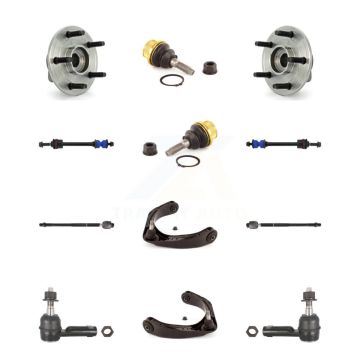 Front Upper Arm Lower Ball Joint Outer Inner Tie Rod & Link Kit (12Pc) For Dodge Ram 1500 K7T-110900