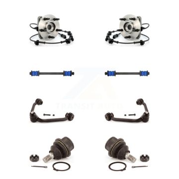 Front Bearing Lower Ball Joint Upper Arm Link Kit (8Pc) For Ford Ranger Mazda B4000 B3000 K7T-111024