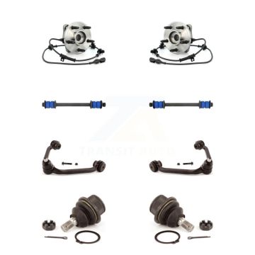 Front Hub Bearing Lower Ball Joint Upper Control Arm Link Kit (8Pc) For Ford Ranger Mazda K7T-111028