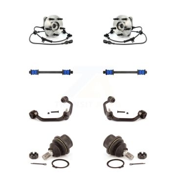 Front Hub Bearing Lower Ball Joint Upper Control Arm Link Kit (8Pc) For Ford Ranger Mazda K7T-111031