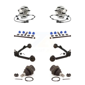 Front Hub Bearing Lower Ball Joint Upper Arm & Link Kit (8Pc) For Ford Expedition Lincoln K7T-111043