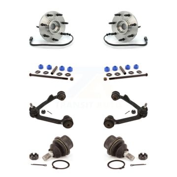 Front Bearing Lower Ball Joint Upper Control Arm & Link Kit (8Pc) For Ford F-150 Heritage K7T-111051