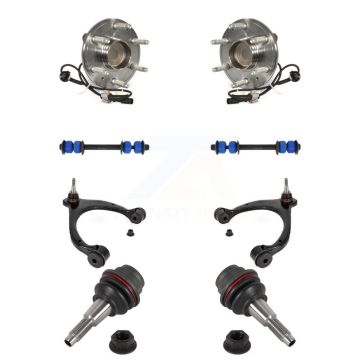 Front Bearing Lower Ball Joint Upper Control Arm Link Kit (8Pc) For Chevrolet GMC Sierra K7T-111052