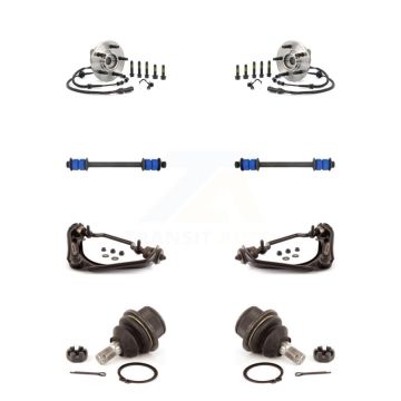 Front Bearing Lower Ball Joint Upper Control Arm Link Kit (8Pc) For Ford Explorer Mercury K7T-111054