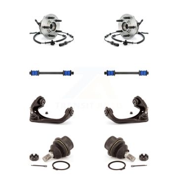 Front Bearing Lower Ball Joint Upper Control Arm & Link Kit (8Pc) For Ford Explorer Sport K7T-111056