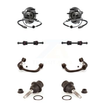 Front Bearing Lower Ball Joint Upper Control Arm Link Kit (8Pc) For Ford F-150 Expedition K7T-111059