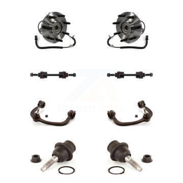 Front Bearing Lower Ball Joint Upper Control Arm Link Kit (8Pc) For Ford F-150 K7T-111073