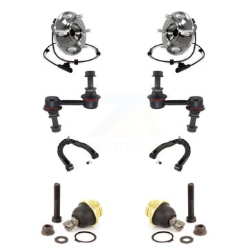 Front Bearing Lower Ball Joint Upper Arm & Link Kit (8Pc) For INFINITI QX80 Nissan Armada K7T-111078