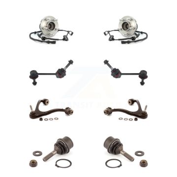 Front Bearing Lower Ball Joint Upper Control Arm & Link Kit (8Pc) For Ford Crown Victoria K7T-111082