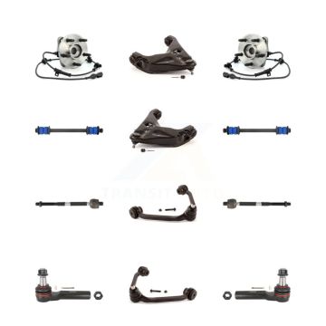 Front Bearing Lower Upper Arm Outer Inner Tie Rod & Link Kit (12Pc) For Ford Ranger Mazda K7T-111150