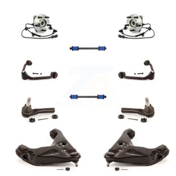 Front Bearing Lower Upper Control Arm Outer Tie Rod Link Kit (10Pc) For Mazda B4000 B3000 K7T-111173