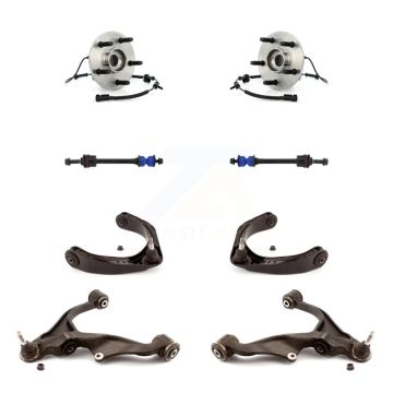 Front Bearing Lower Upper Control Arm Link Kit (8Pc) For Dodge Ram 1500 With 5 Lug Wheels K7T-111197