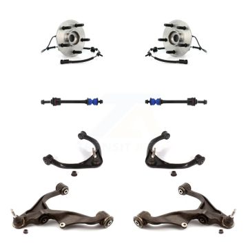 Front Bearing Lower Upper Control Arm with Ball Joint & Link Kit (8Pc) For Dodge Ram 1500 K7T-111200
