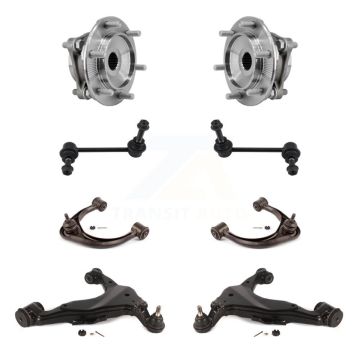 Front Bearing Lower Upper Control Arm Link Kit (8Pc) For Toyota 4Runner FJ Cruiser Lexus K7T-111234