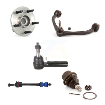 Front Right Bearing Link kit Upper Arm Lower Ball Joint Outer Tie Rod Kit (5Pc) For Dodge K7T-111251