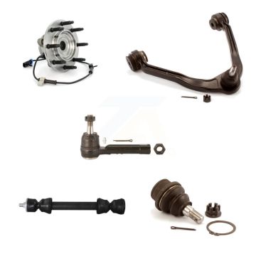 Front Right Bearing Link kit Upper Arm Lower Ball Joint Outer Tie Rod Kit (5Pc) For 1500 K7T-111263