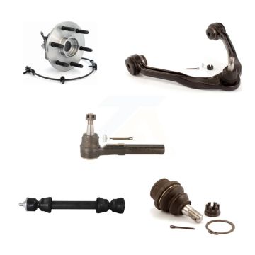 Front Right Bearing Link kit Upper Arm Lower Ball Joint Outer Tie Rod Kit (5Pc) For 1500 K7T-111266