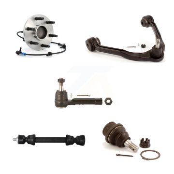 Front Right Bearing Link kit Upper Arm Lower Ball Joint & Outer Tie Rod Kit (5Pc) For GMC K7T-111270