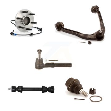 Front Right Bearing Link kit Upper Arm Lower Ball Joint & Outer Tie Rod Kit (5Pc) For GMC K7T-111271