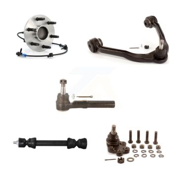 Front Right Bearing Link kit Upper Arm Lower Ball Joint Outer Tie Rod Kit (5Pc) For 1500 K7T-111276