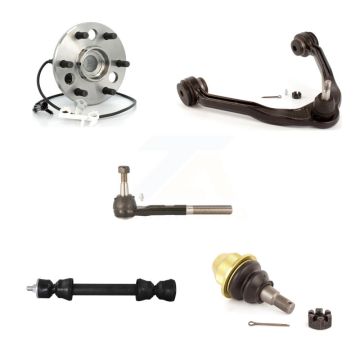 Front Right Bearing Link kit Upper Arm Lower Ball Joint & Outer Tie Rod End Kit (5Pc) For K7T-111278