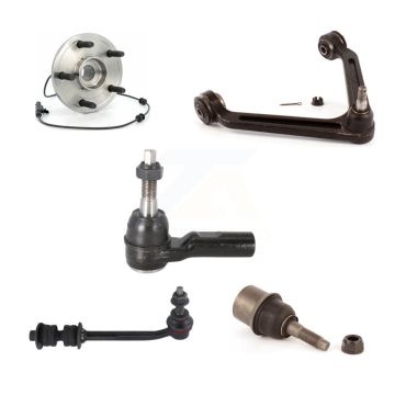 Front Right Bearing Link kit Upper Arm Lower Ball Joint & Outer Tie Rod End Kit (5Pc) For K7T-111280