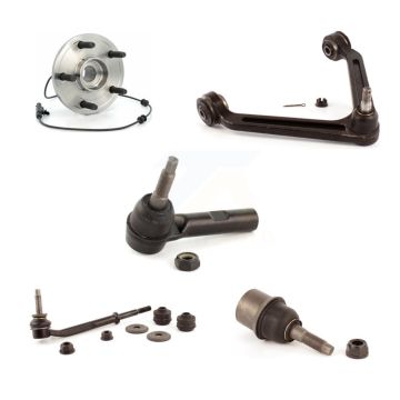 Front Right Bearing Link kit Upper Arm Lower Ball Joint & Outer Tie Rod End Kit (5Pc) For K7T-111281