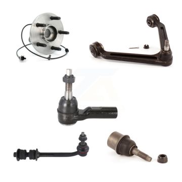 Front Right Bearing Link kit Upper Arm Lower Ball Joint & Outer Tie Rod End Kit (5Pc) For K7T-111282