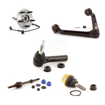 Front Right Bearing Link kit Upper Arm Lower Ball Joint & Outer Tie Rod End Kit (5Pc) For K7T-111284