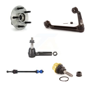 Front Right Bearing Link kit Upper Arm Lower Ball Joint & Outer Tie Rod End Kit (5Pc) For K7T-111287